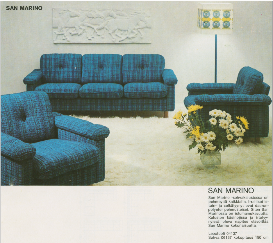 Sohvaryhmä San Marino.